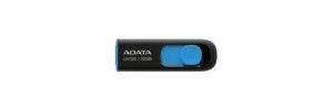 זיכרון נייד ADATA 32GB AUV128 USB 3.1 - צבע כחול חמש שנות אחריות ע"י היבואן הרשמי