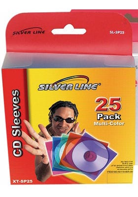 עטיפות ניילון צבעוני ל-CD