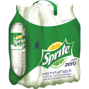 ספרייט זירו מארז 6 יח
