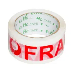 סרט הדבקה PVC מודפס שני צבעים 50 מ״מ