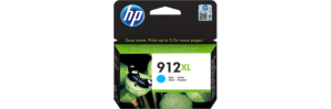 ראש דיו ציאן HP 912XL/3YL81AE למדפסת דגם HP Officejet Pro 8023