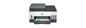 מדפסת אלחוטית משולבת HP Smart Tank 750 AiO - צבע לבן שלוש שנות אחריות ע"י היבואן הרשמי
