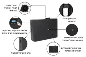 מפיץ ריח חשמלי מקצועי מדגם I500