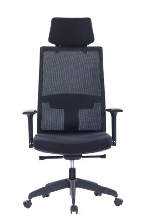 כיסא עבודה מזכירה גב גבוה דגם KB-8936A