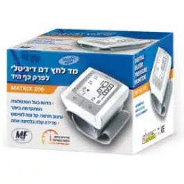 מד לחץ דם דיגיטלי לפרק כף היד | Medic Spa Matrix 200 מדיק ספא
