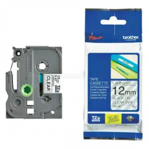 סרט מקורי פיטאצ' 12 מ"מ TZE-131 -שחור על שקוף