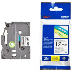 סרט מקורי פיטאצ' 12 מ"מ TZE-231 - שחור על לבן