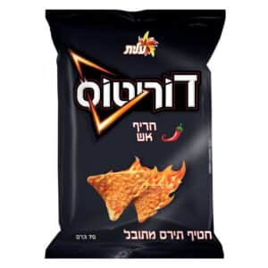 דוריטוס בטעם חריף אש 70 גרם