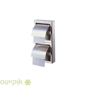 מתקן נייר טואלט זוגי