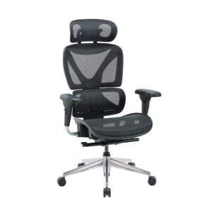 כסא מנהלים - דגם מורנו גבוה בד רשת - פיוצ'ר