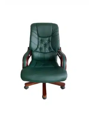 כיסא מנהלים קלאסי מדגם TY-6038 ירוק - פיוצ'ר